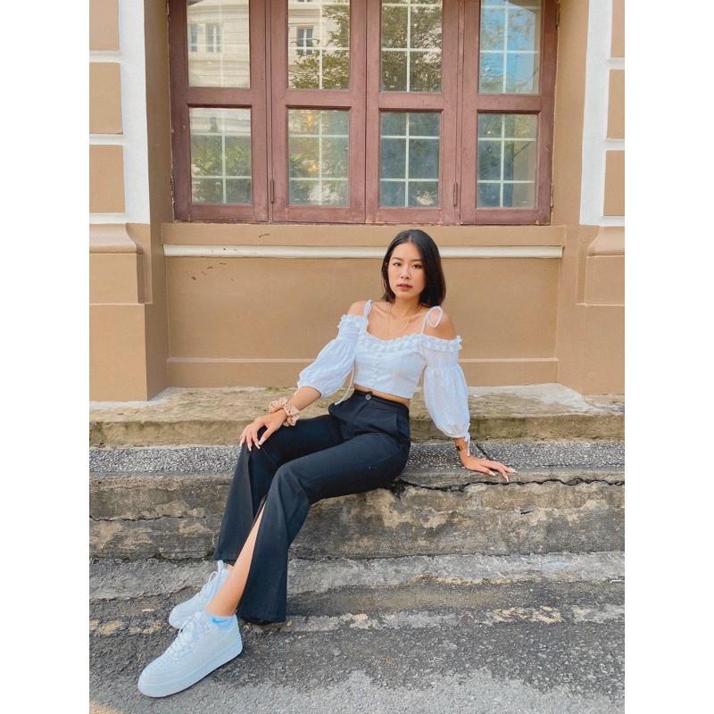 Lyly Pants quần loe dài xẻ tà
