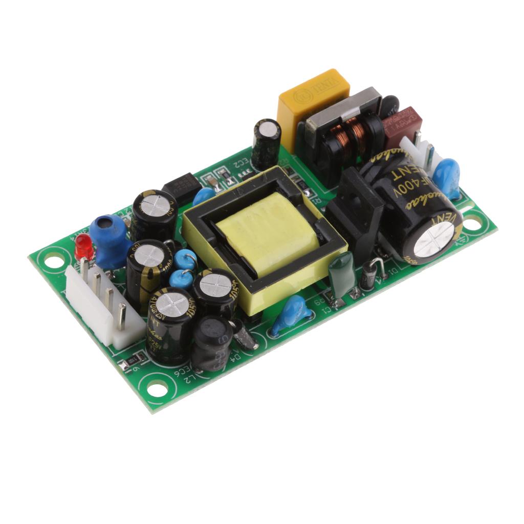 AC-DC 85-265V To 12V / 5V Buck Converter Adjustable Power Supply Step Down Module Bare Board