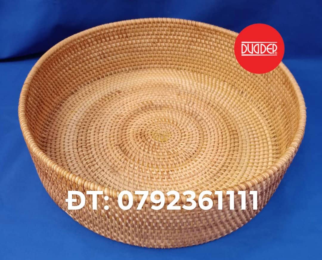 HỘP TRÁP MÂY HÌNH VUÔNG VÀ HÌNH TRÒN ĐK 40CM CAO 12CM