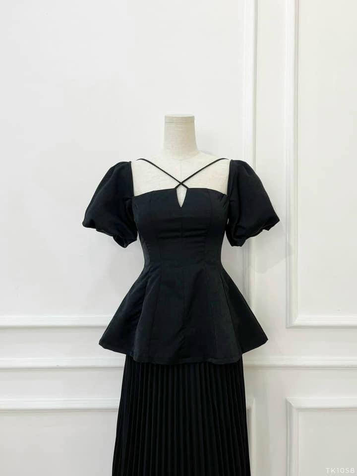 ÁO TAY PHỒNG CHÉO DÂY 13507