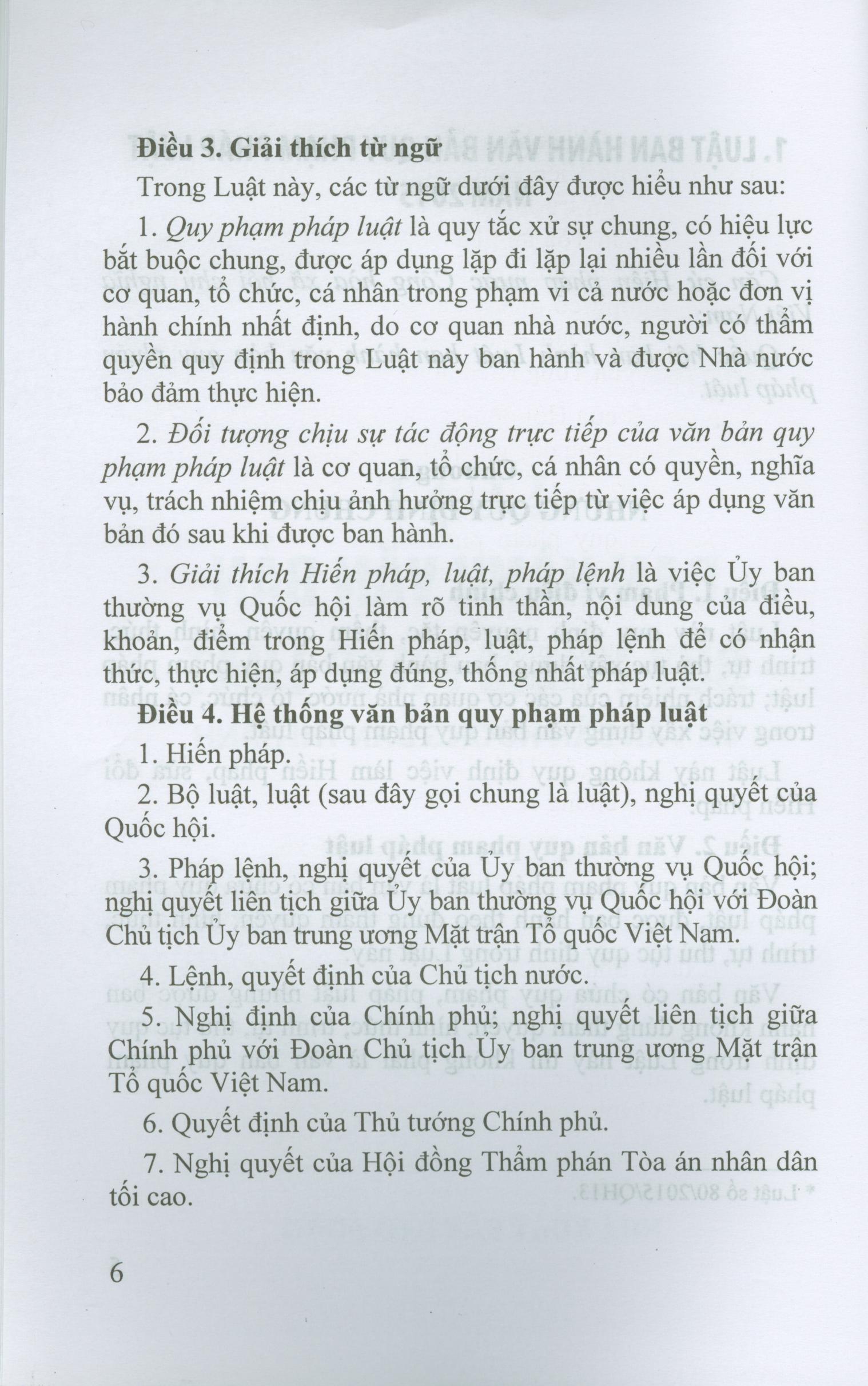 Luật Ban Hành Văn Bản Quy Phạm Pháp Luật Và Văn Bản Hướng Dẫn Thi Hành (Tái bản)