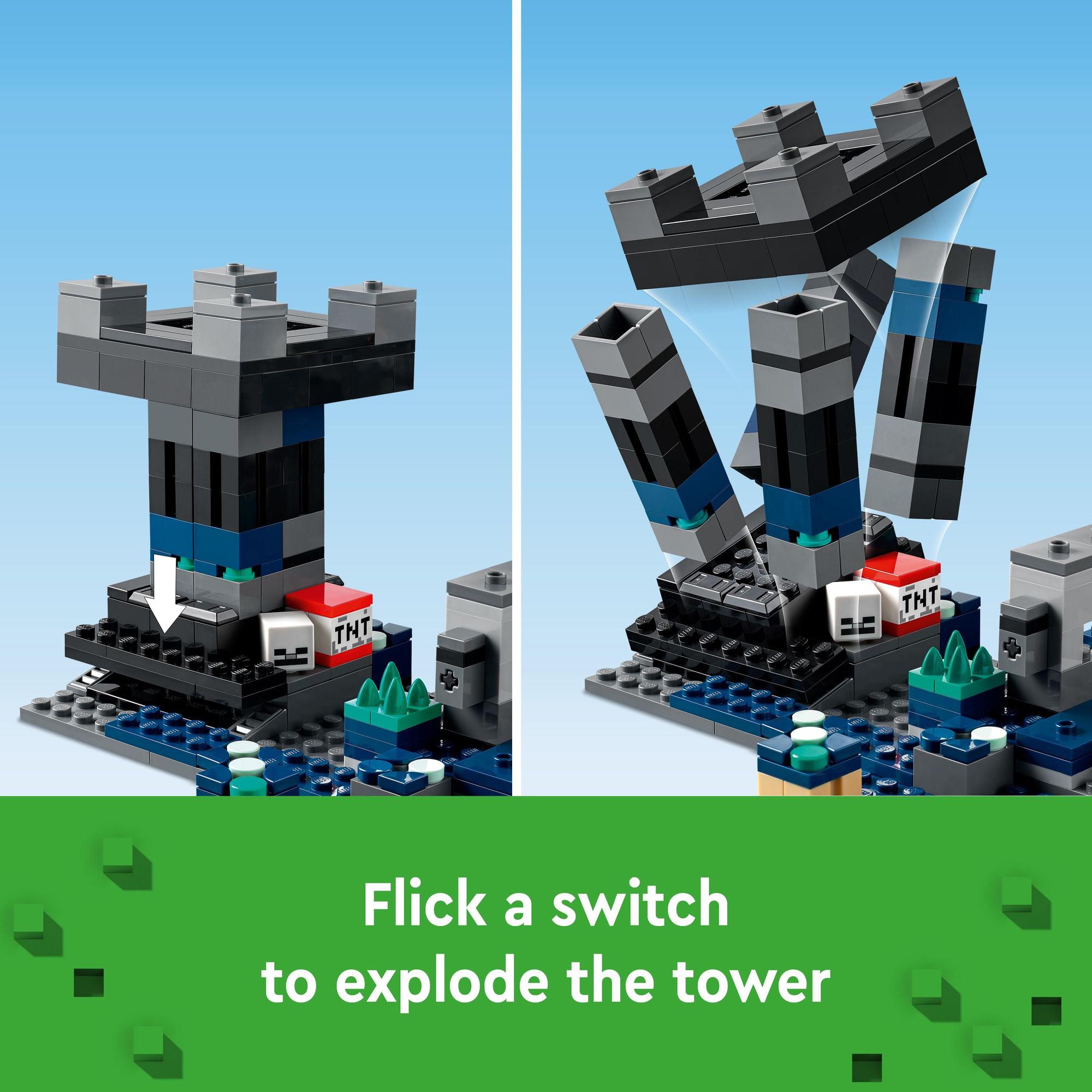 LEGO Minecraft 21246 Trận Chiến Tại Đầm Lầy