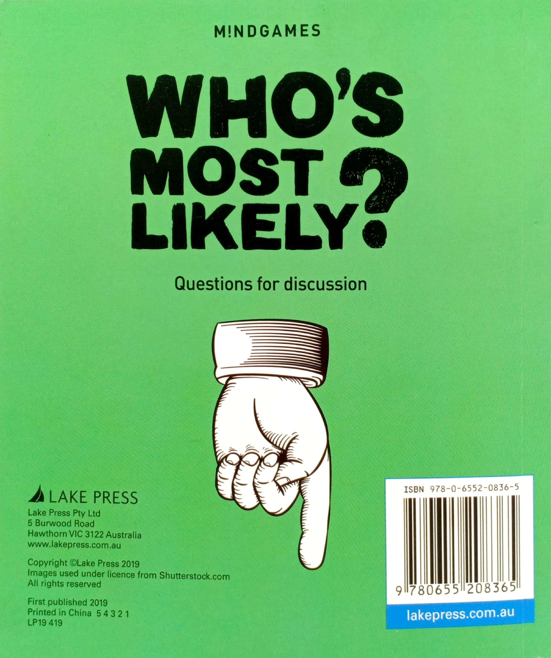 Mind Games - Who's Most Likely