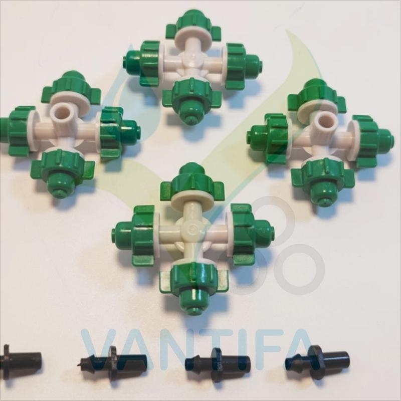 Béc phun sương 4 hướng chuyên tưới lan