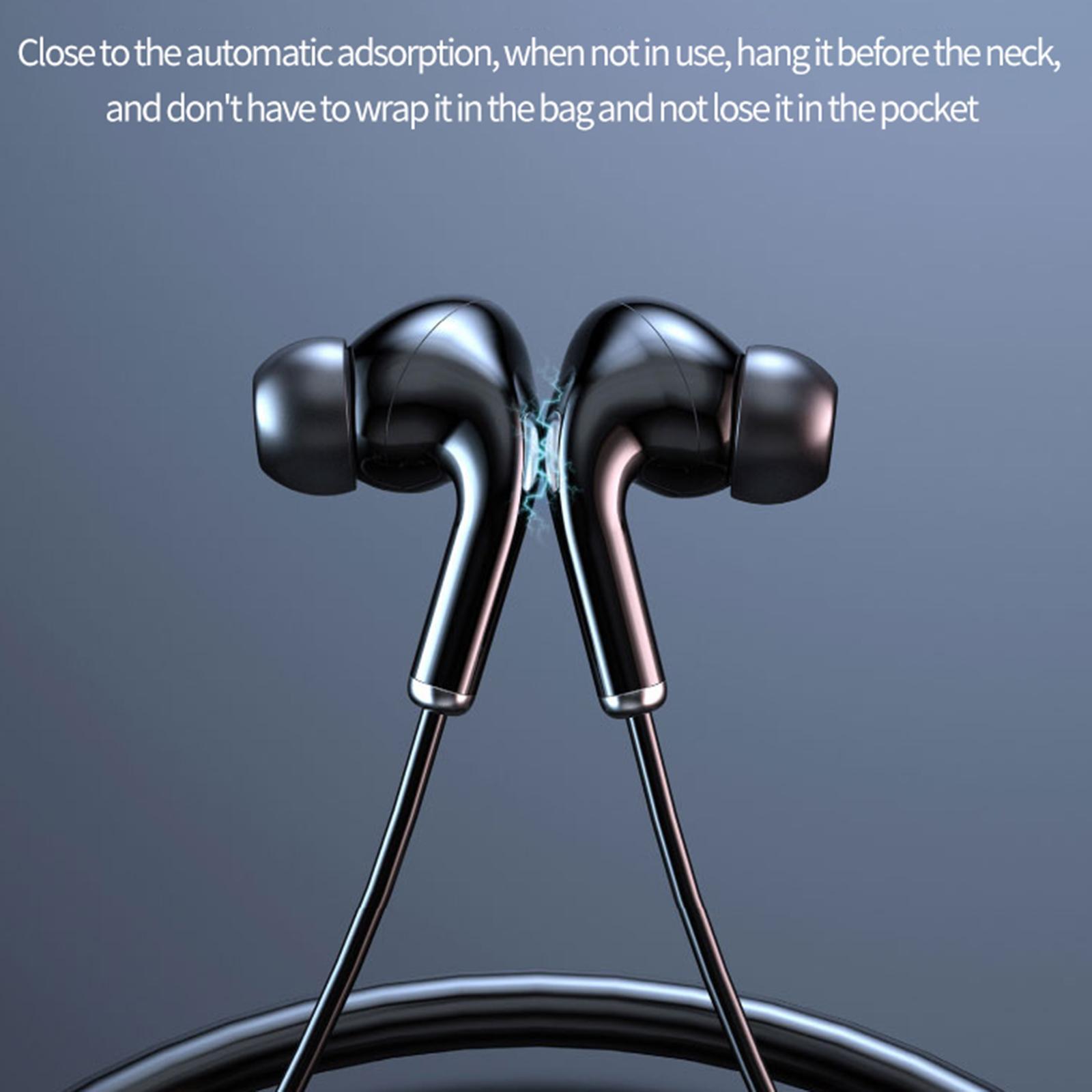 2pcs Wireless Bluetooth Earphones Headphones for Sport Running LED Display