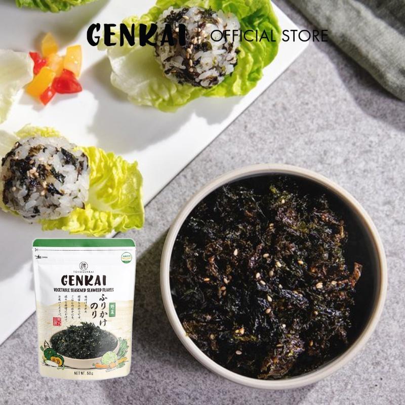 Rong Biển Trộn Cơm GENKAI Rau Củ Gói 50g