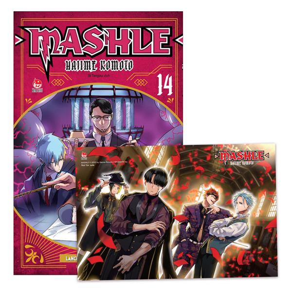 Sách - MASHLE - Tập 14 - Lance Crown Và Dot Barrett - Tặng Kèm Postcard
