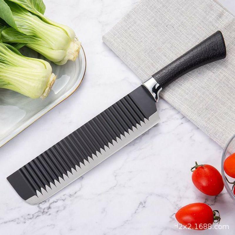 Dao Thái Nhật Lượn Sóng Chống Dính Không Gỉ