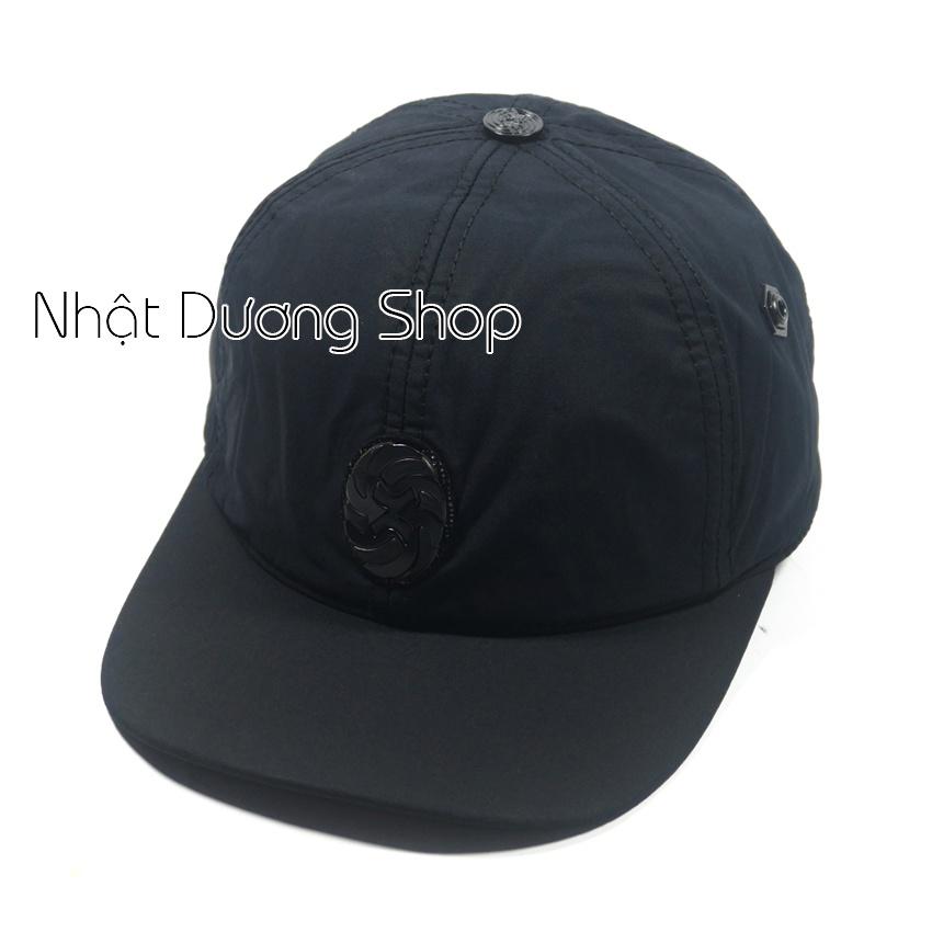 Nón kết cao cấp - Chất liệu vải kaki kết hợp với mặt da tròn họa tiết & chữ Z cùng với sò kiểu nổi bật
