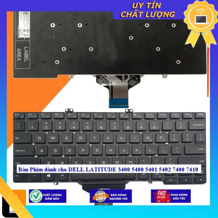 Bàn Phím dùng cho DELL LATITUDE 3400 5400 5401 5402 7400 7410 - Hàng chính hãng - THƯỜNG - MỚI 100% MIKEY1965