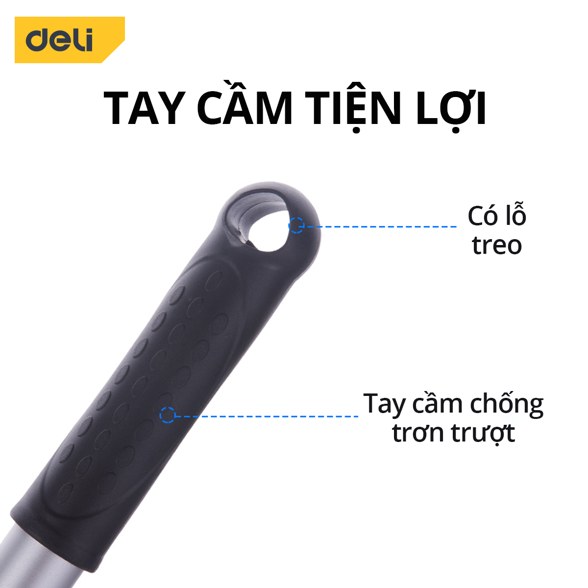 Cây Lau Bụi, Lau Nhà Deli, Có Thể Tháo Rời, Điều Chỉnh Độ Dài Tiện Dụng, Lau Xe, Lau Kính, Lau Sàn Đa Năng - DL8064