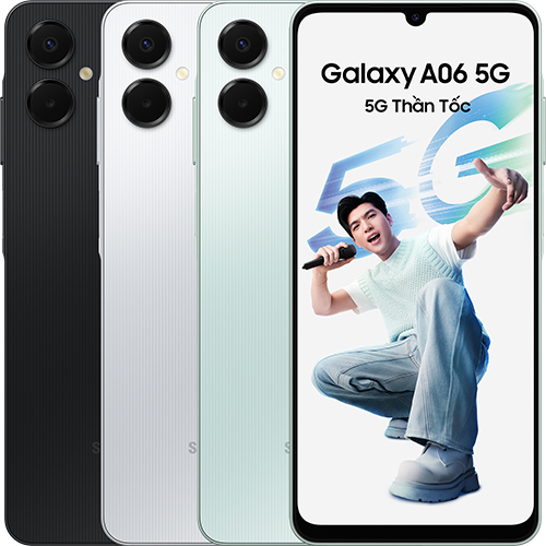 Điện thoại Samsung Galaxy A06 5G (6GB/128GB) - Hàng chính hãng