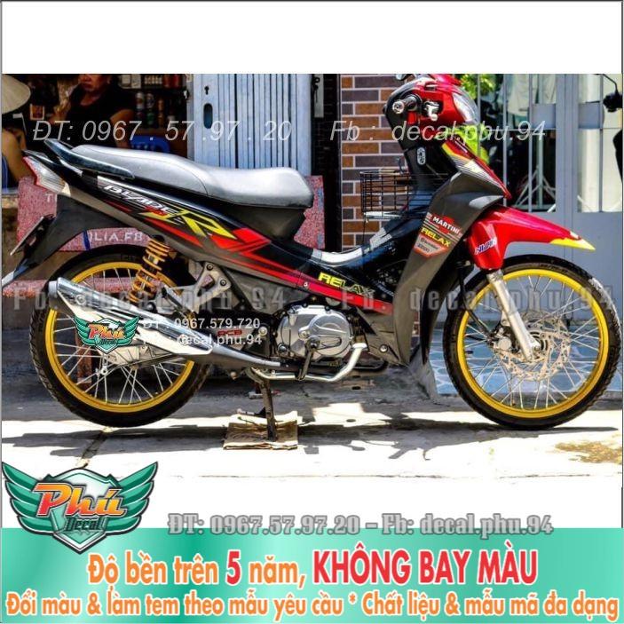 Tem rời Blade đỏ đen R -1