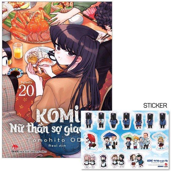 Komi - Nữ Thần Sợ Giao Tiếp - Tập 20 - Tặng Kèm Bảng Sticker