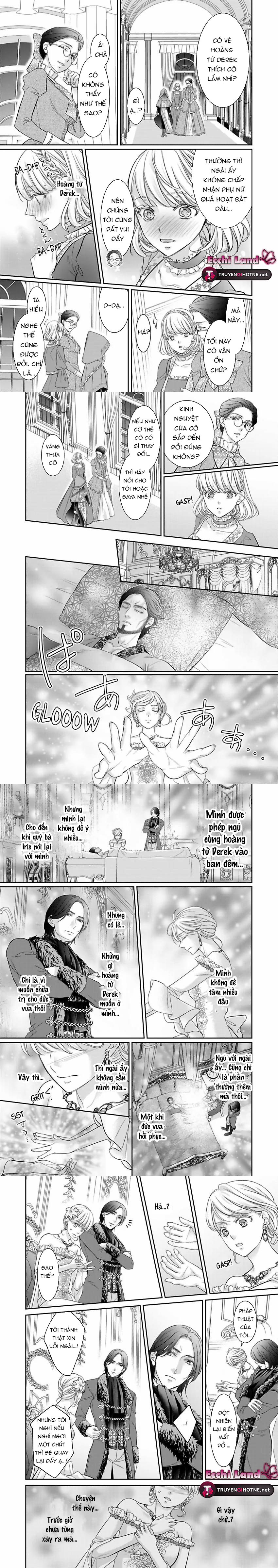 chuyển sinh vào thế giới khác ~ nếu muốn trở thành nữ hoàng hãy tìm cách để được hoàng đế sủng ái vào ban đêm chapter 79.1 3