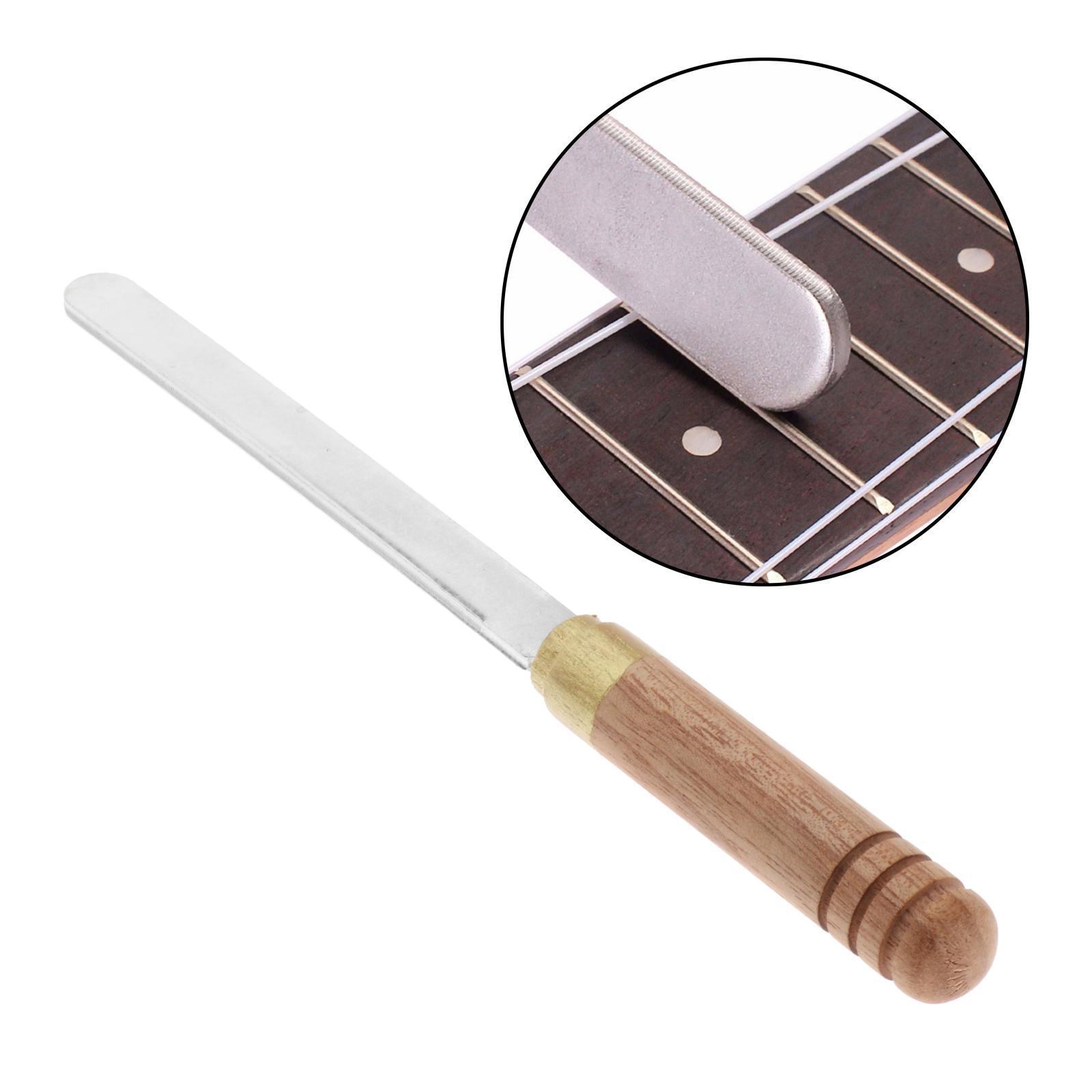 Electric Guitar Fret Crowning File Fingerboard Leveling Luthier Maintenance