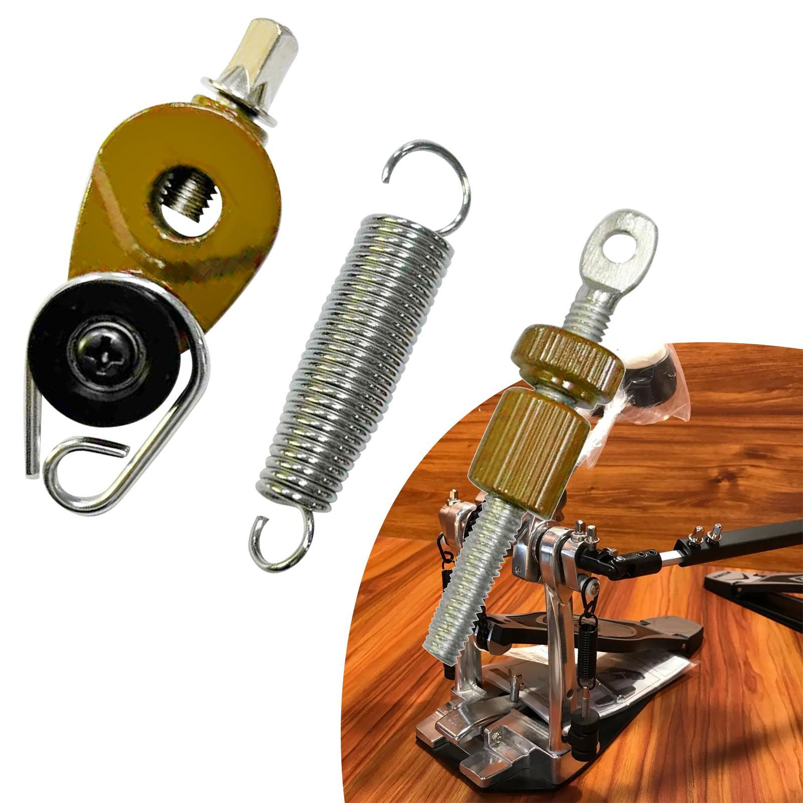 Pedal Spring Tensioner Drum Set Spring for Bass Drum Replacement DIY Parts