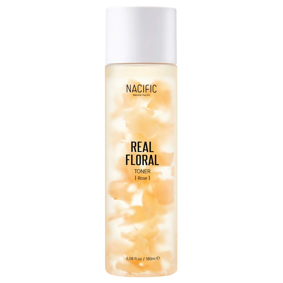 Nước hoa hồng Nacific Real Floral Toner Rose 180ml