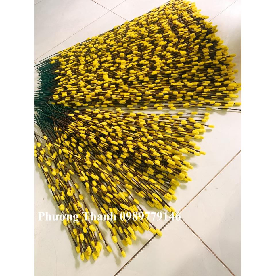 NỤ TẦM XUÂN làm sẵn bằng kẽm nhung,
