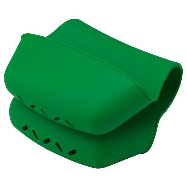 Cao su đựng giẻ rửa bát  màu xanh - giỏ treo chậu rửa bát