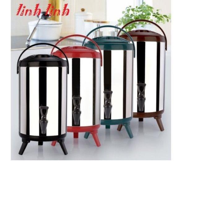 Bình ủ trà sữa nóng lạnh 3 lớp các cỡ 6 lít 8 lít 10 lít 12 lít