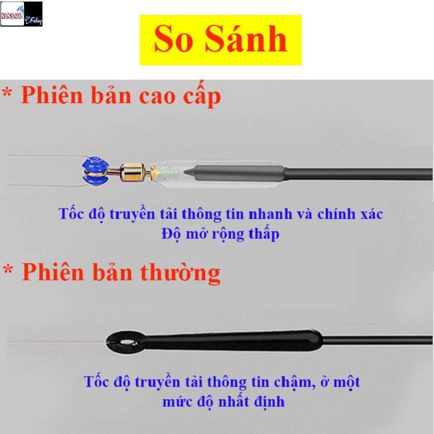 Vỉ 5 Chân Cắm Phao Câu Đài Silicone Cao Cấp không rối PK33 - Sanami Fishing