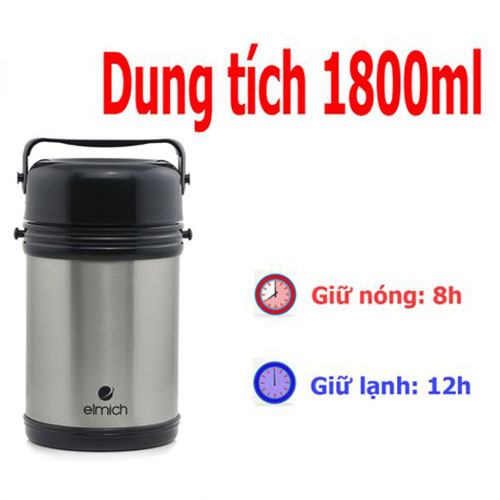 Bình Đựng Thức Ăn Giữ Nhiệt Elmich EL3144 2313144 (1800ml)