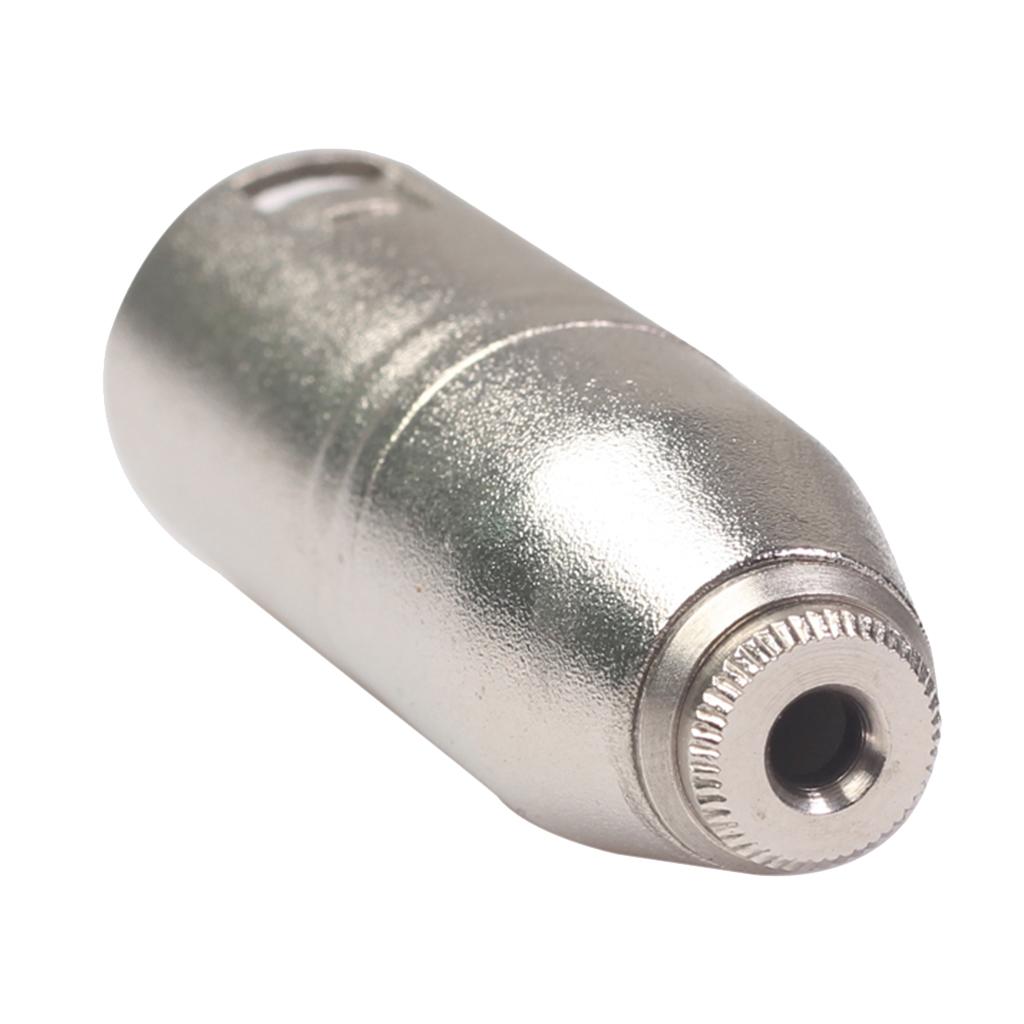 Converter 1 Piece 3.5mm XLR 3 Pin Female XLR Male 3 Pin