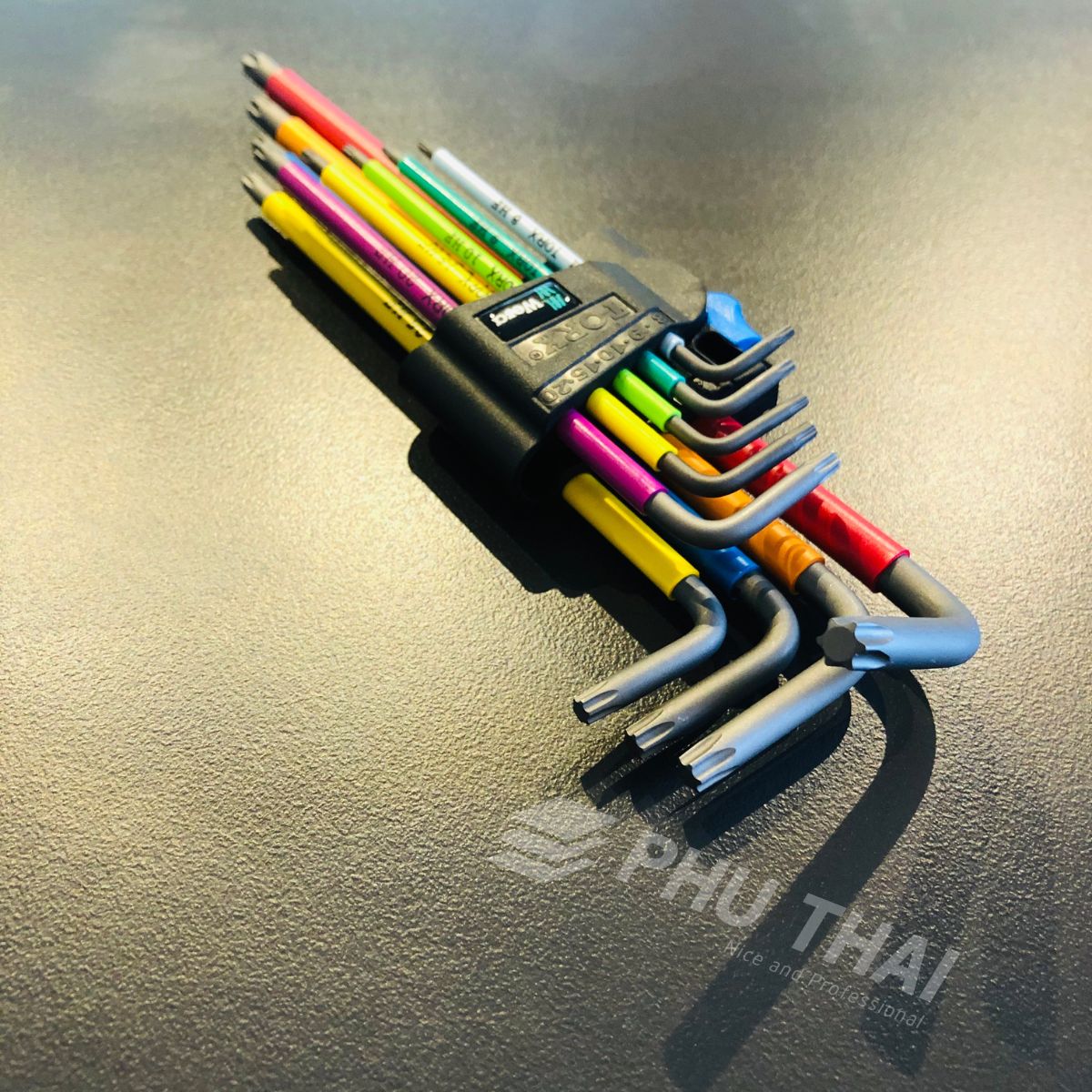 Bộ lục giác bông từ TX8 đến TX40 gồm 9 cây 9 màu cao cấp WERA 624955 9