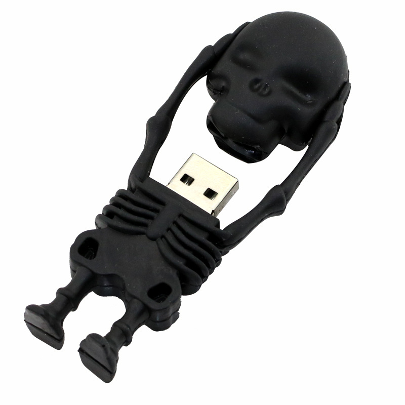 USB Hình Bộ Xương Quỷ Đen Hài Hước