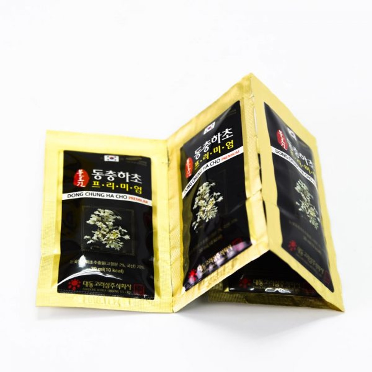 Tinh chất Đông trùng hạ thảo cao cấp Hàn Quốc - Hộp 60 túi (Daedong Korea Dong Chung Ha Cho Premium)