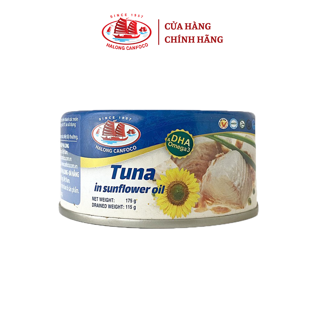 Cá Ngừ Ngâm Dầu Hướng Dương Hạ Long - 115/175g