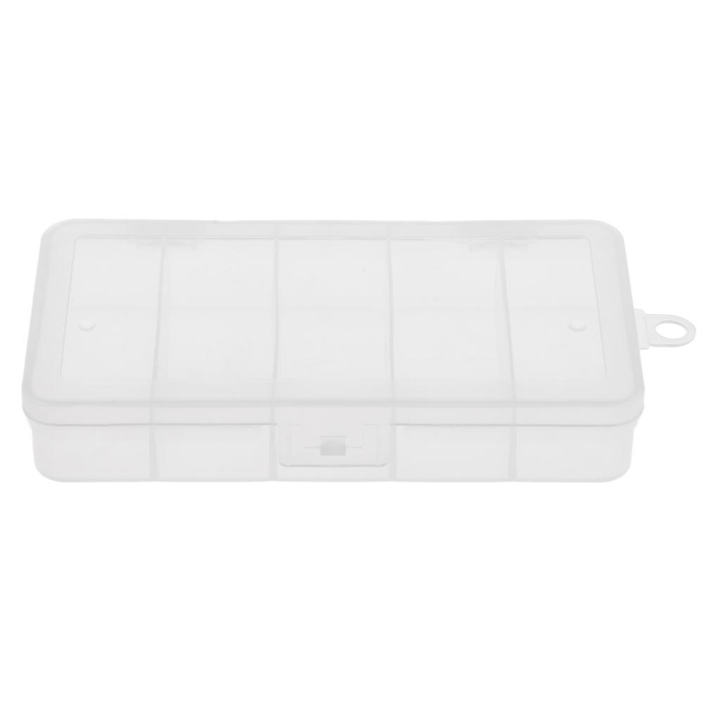 Waterproof Fishing Accessaries Box 5 Compartments   Hooks Storage Case