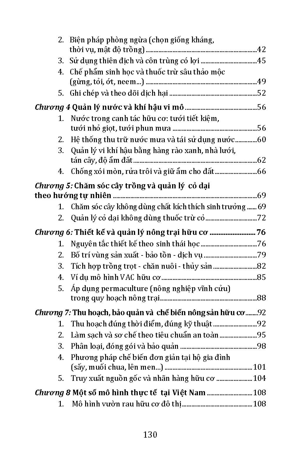 Nông Nghiệp Hữu Cơ - Các Phương Pháp Canh Tác Không Hóa Chất