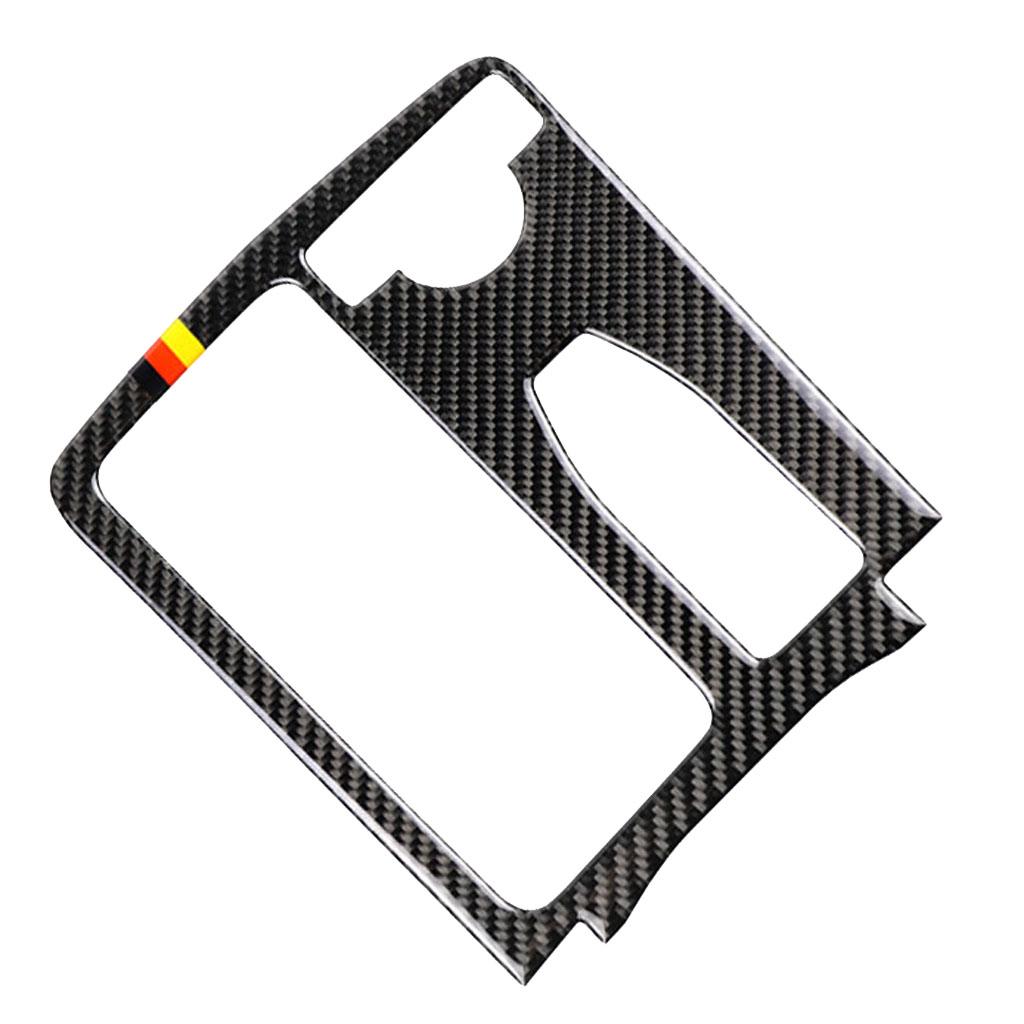 Carbon Fiber Gear Shifter Panel Cover for Mercedes W204