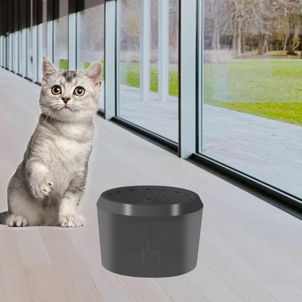 67oz Pet Water Fountain Dispenser Slient Feeder USB Dog Cat Bowl Drinking