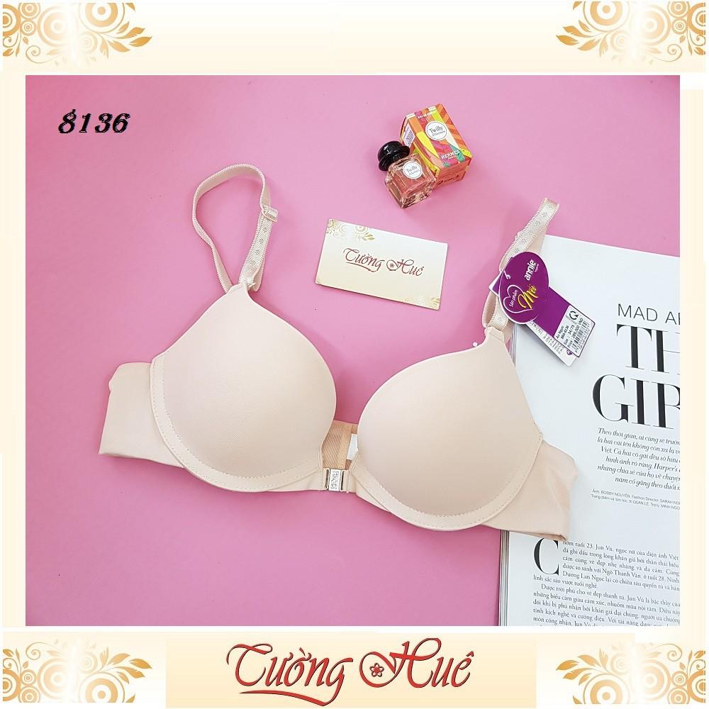Áo lót nữ annie Bra 8136 trơn cài trước.
