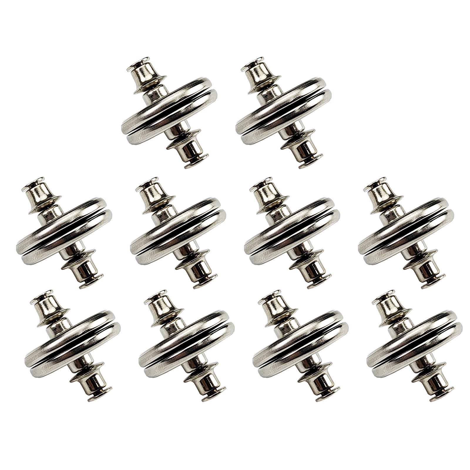 10Pcs Curtain Closure Drapery Buckle Pergola Shower Curtain Clips