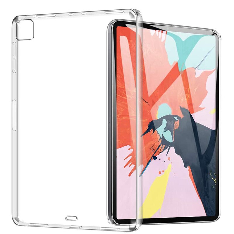 Ốp lưng silicon dẻo trong suốt dành cho iPad Pro 11.0 2020 hàng cao cấp