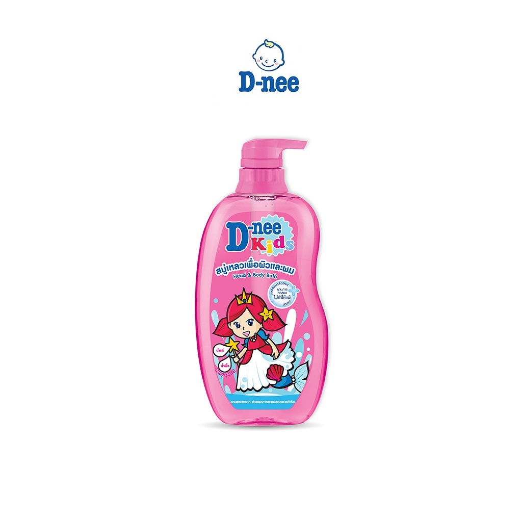 Tắm Gội Toàn Thân Kids Hồng D-Nee Dành Cho Bé Trên 3 Tuổi