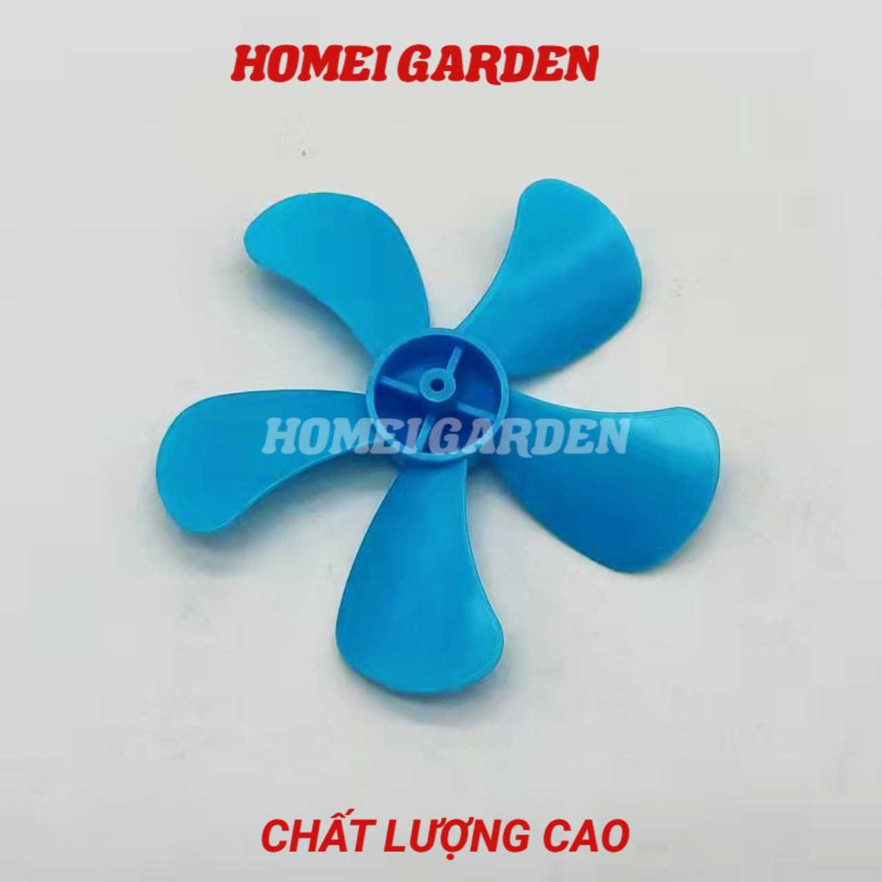 Cánh quạt nhựa mini 5 cánh đường kính 80mm trục 2mm hàng tốt - HM0083