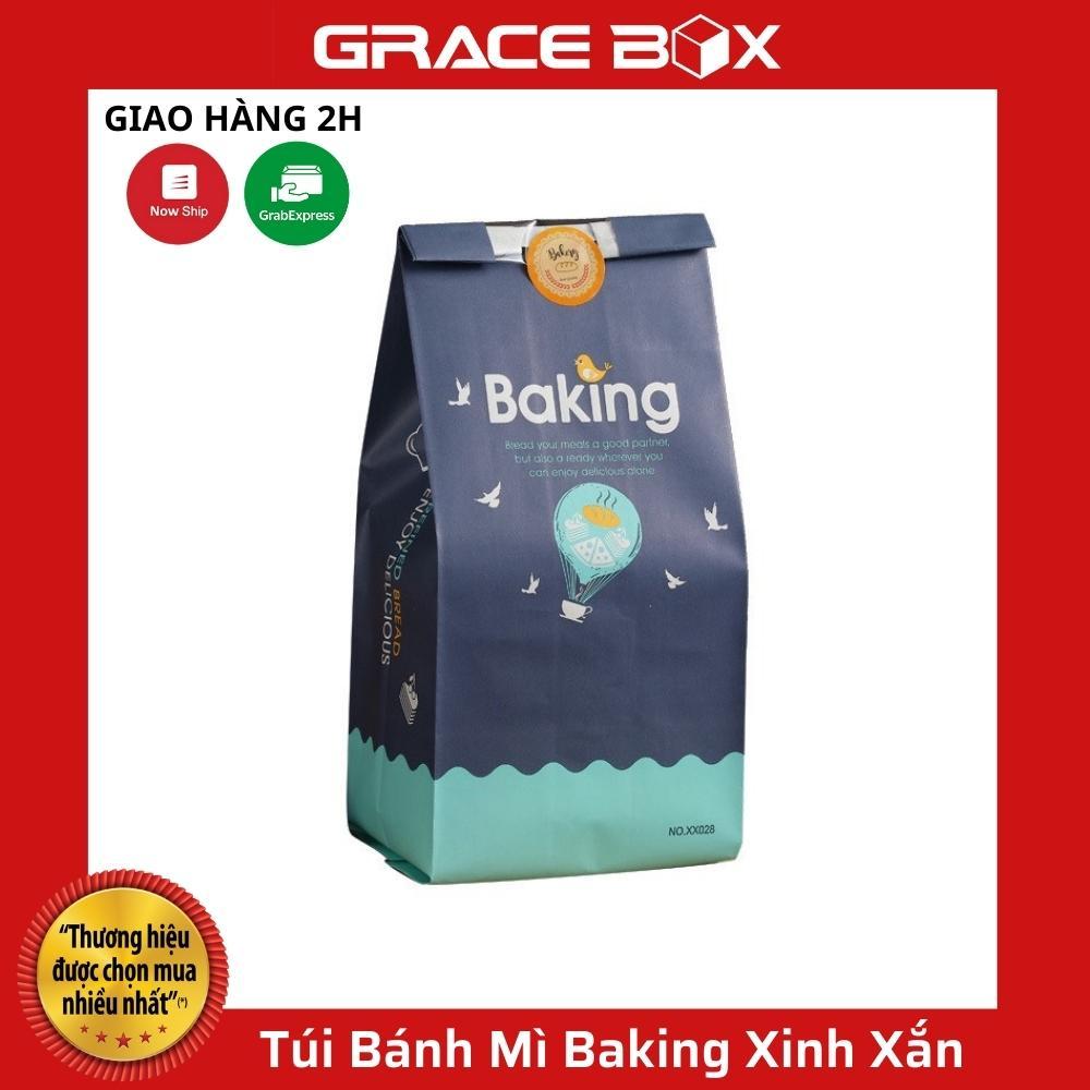 Xấp 10 Túi Bánh Mì Ngọt, Bánh Mì Hoa Cúc Baking Xinh Xắn