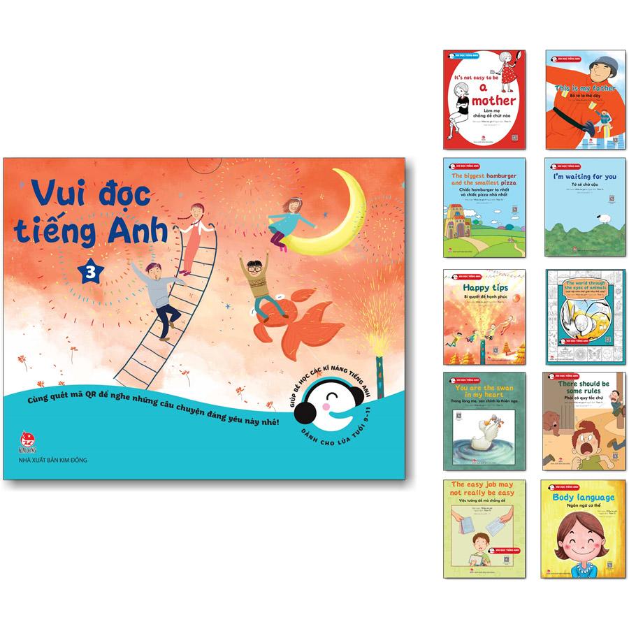 Boxset 10 Cuốn: Vui Đọc Tiếng Anh_Giúp Bé Học Các Kĩ Năng Tiếng Anh _Dành Cho Lứa Tuổi 9 -  11