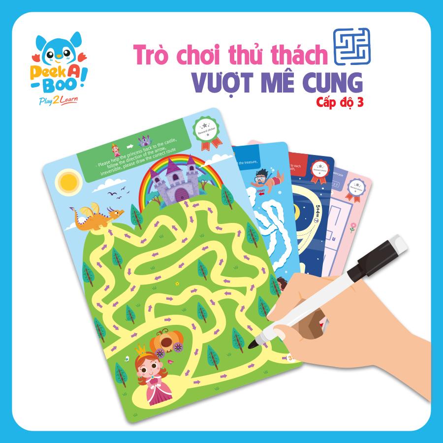 Đồ Chơi Thử Thách Vượt Mê Cung-Cấp Độ 3 PEEK A BOO PAB042-3