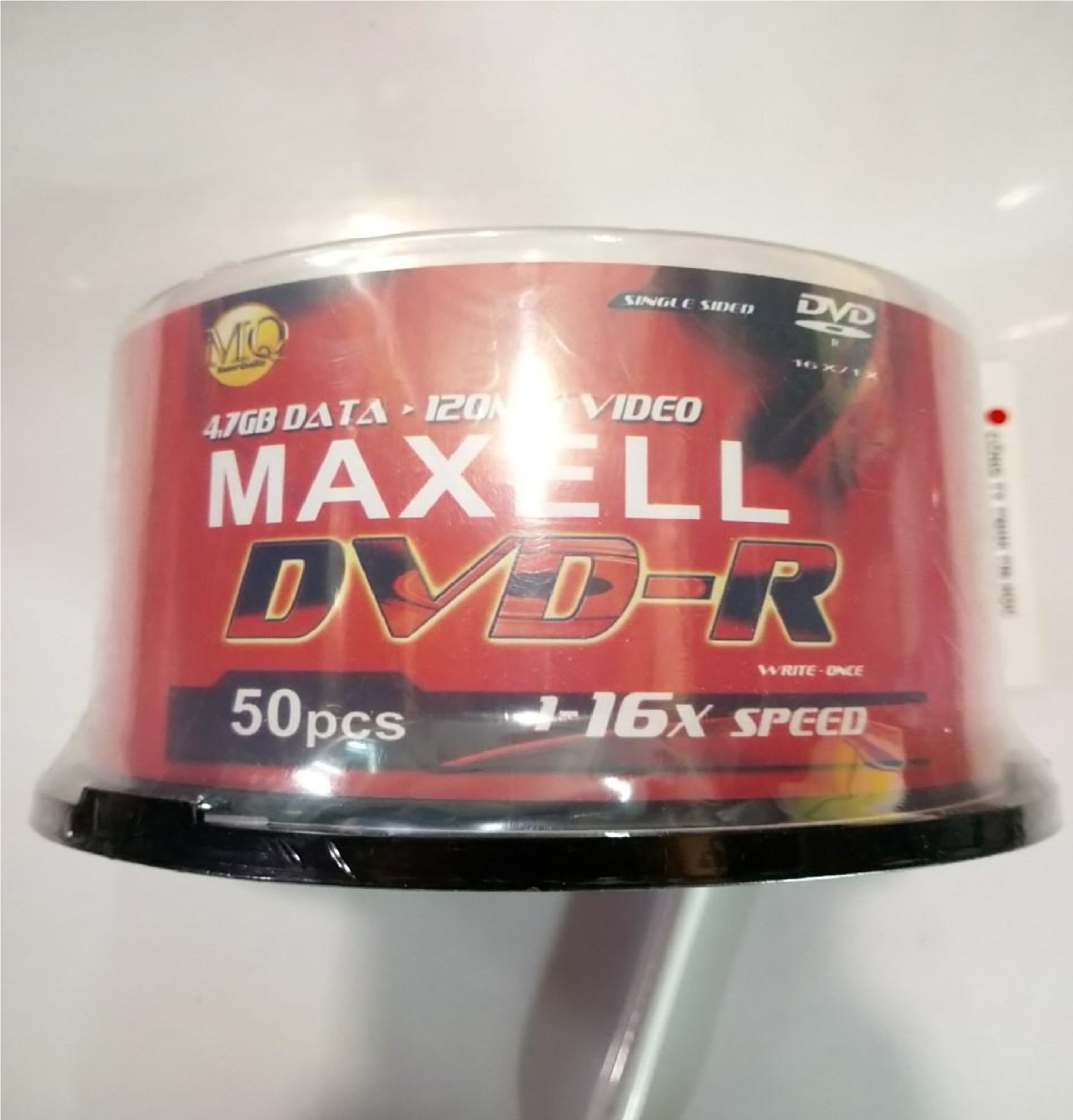 DVD trắng MAXELL 1 lốc 50 đĩa dung lượng 4,7GB - Hàng chính hãng