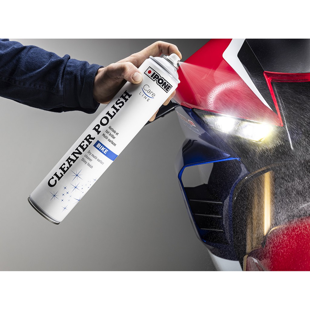 Chai Xịt Làm Bóng, Mờ Vết Xước Vỏ Xe Nhựa, Kim Loại, Sơn Ipone Cleaner Polish - Hàng Chính Hãng