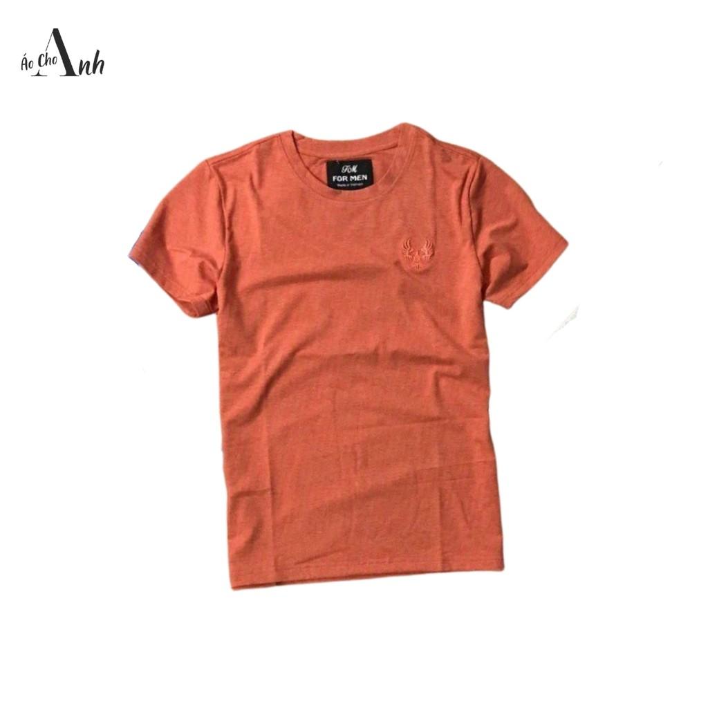 Áo thun cổ tròn ngắn tay chất COTTON siêu mát phong cách áo thun nam cao cấp hàng xuất rất tôn dáng - A071