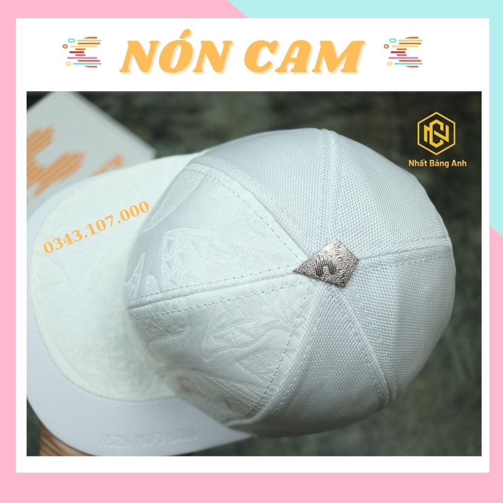 Nón Snapback  , Mũ lưỡi trai Nón Cam họa tiết 2021