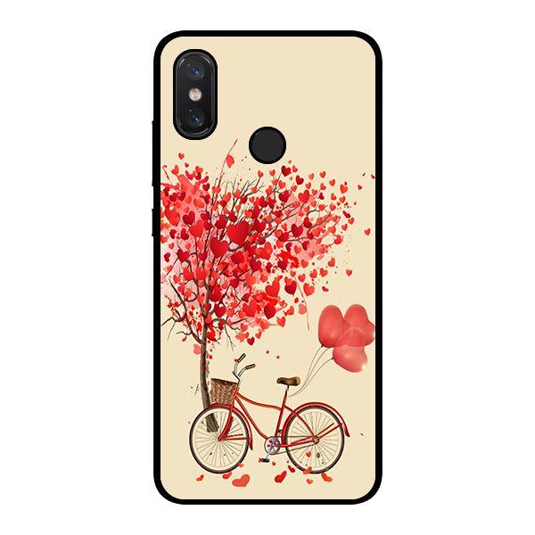 Ốp lưng dành cho điện thoại Xiaomi Redmi Note 6 Pro Xe Đạp Tình Yêu