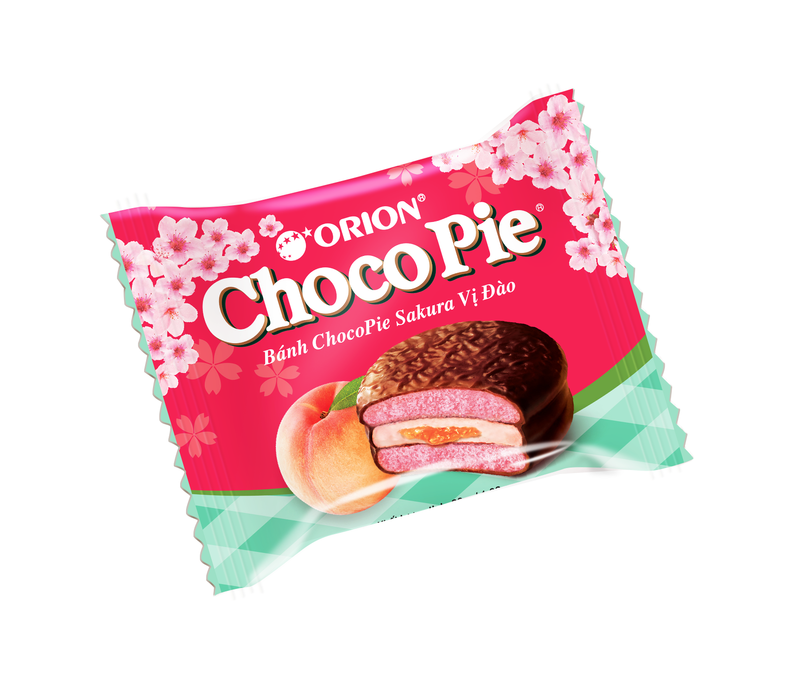 [Quà tết] Bánh ChocoPie Orion Sakura vị Đào tươi 360g